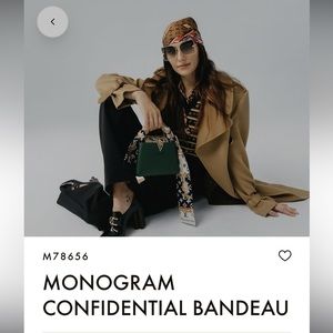 Louis Vuitton Monogram Confidential Bandeau